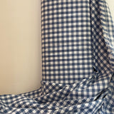 Denim - 9mm Yarn Dyed Gingham - Cotton Fabric
