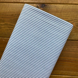 Denim - 3mm Yarn Dyed Stripe - Cotton Fabric