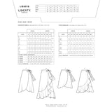 Zina Wrap Skirt - Paper Sewing Pattern