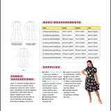 Martha Dress - Paper Sewing Pattern