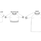 Merchant and Mills - Fielder Top & Dress Sewing Pattern