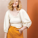 Friday Pattern Company Adrienne Blouse Paper Sewing Pattern