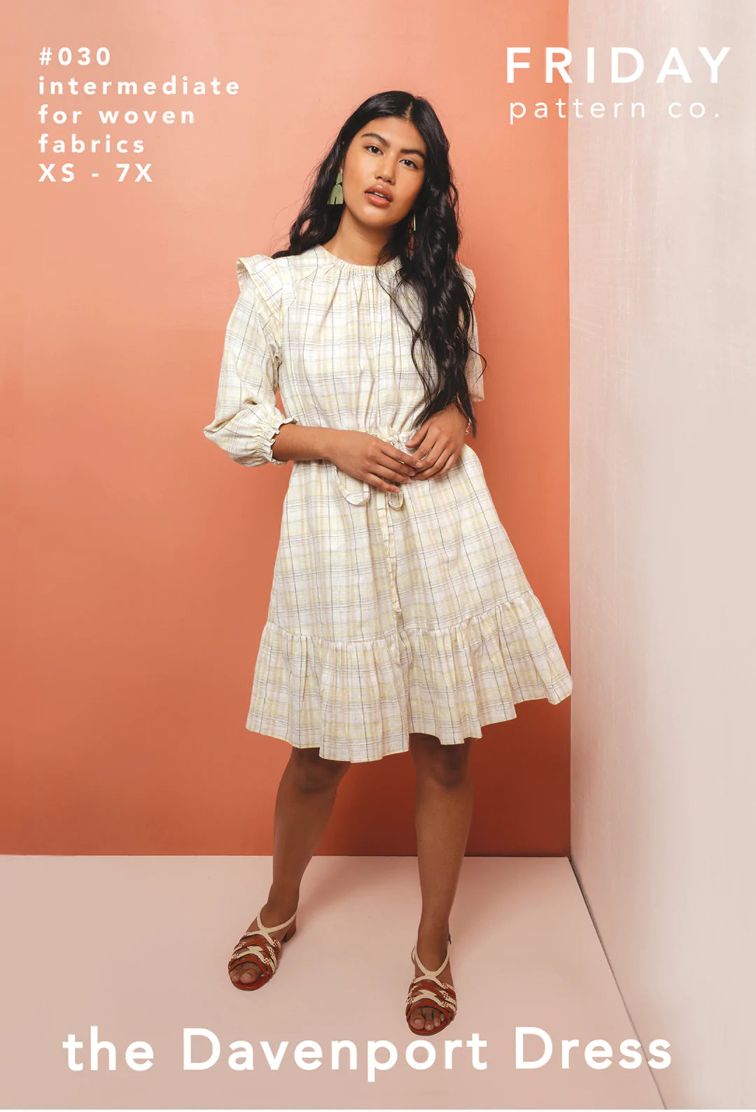 Buy the Davenport dress sewing pattern from Friday Pattern Company.