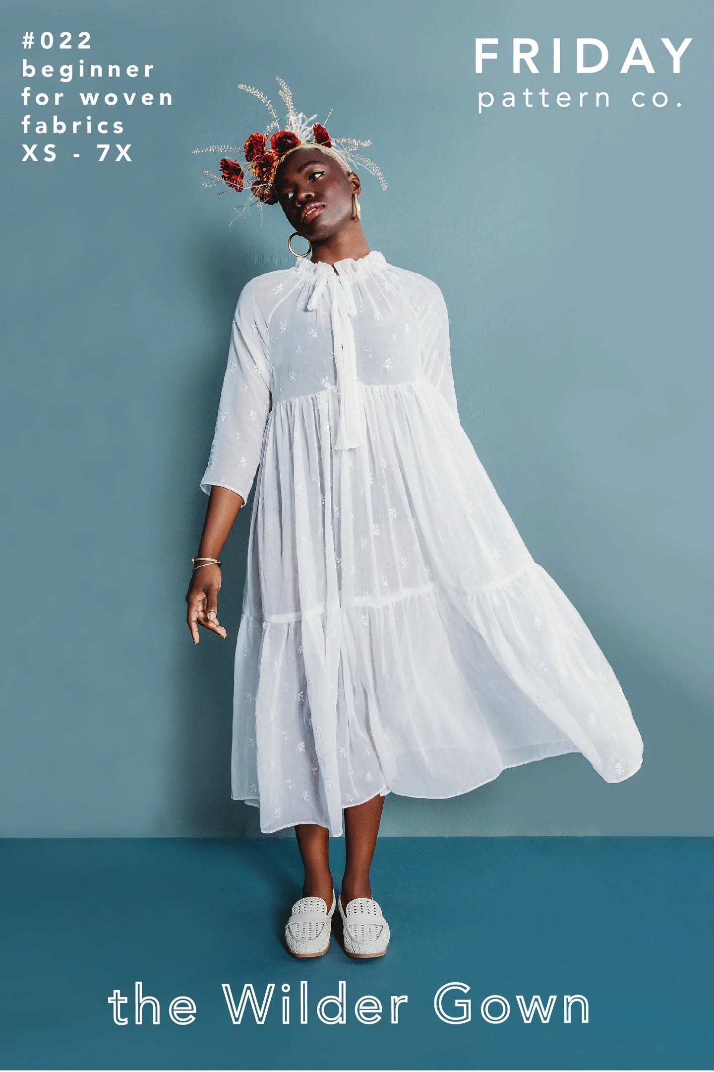 Buy The Wilder Gown sewing pattern from Friday Pattern Company.