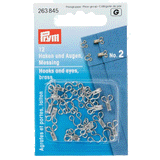 Spring hooks and eyes