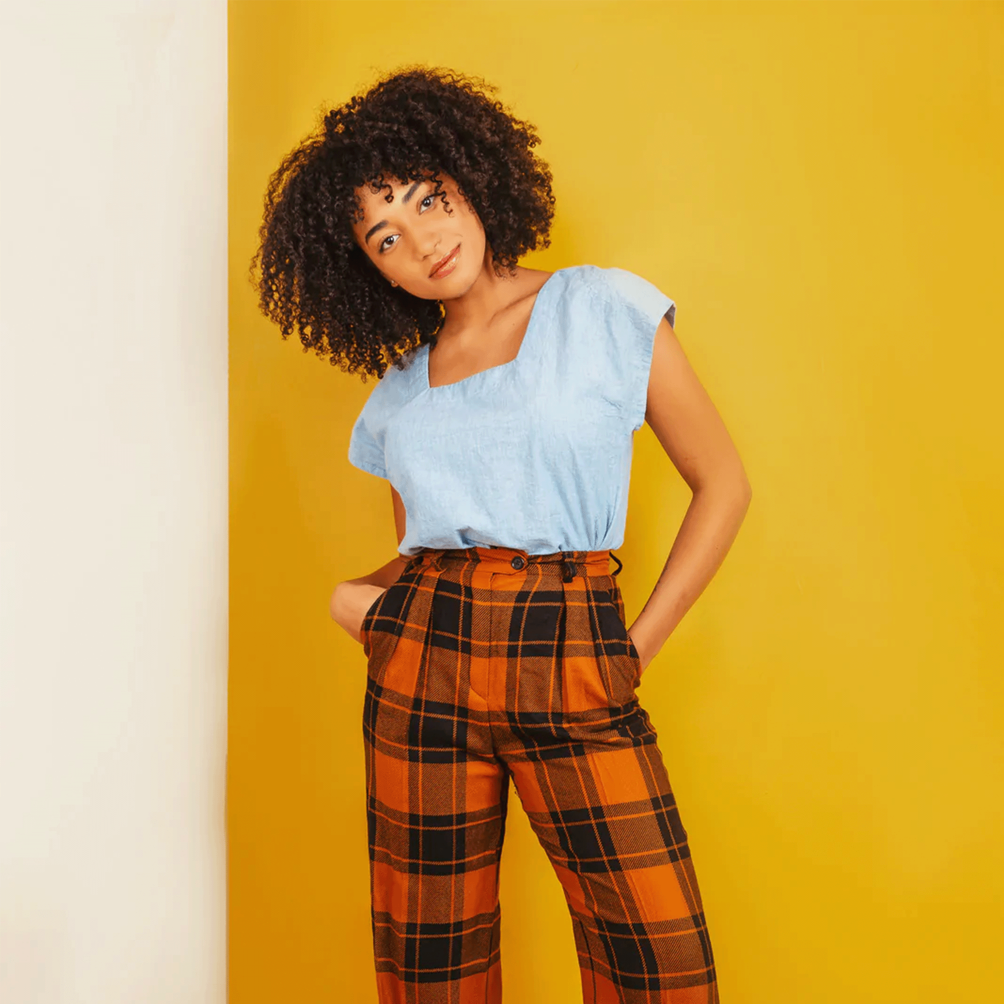 Buy The Square neck top sewing pattern from Friday Pattern Company.