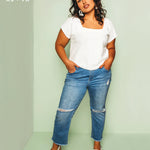 Buy The Square neck top sewing pattern from Friday Pattern Company.