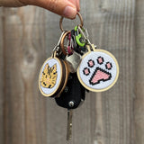 The Crafty Kit Company - 'Thistle Make You Smile' Mini Matchbox Cross Stitch Kit