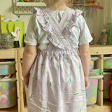 Two Stitches Patterns - Cleo Frill Pinafore Dress - Sewing Pattern for Childrenswear
