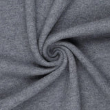 100% Boiled Wool Fabric in Grey Blue Marl