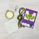 The Crafty Kit Company - 'Thistle Make You Smile' Mini Matchbox Cross Stitch Kit