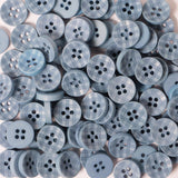 15mm 4 hole - Gingham Denim - Button