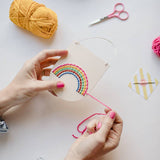 Cotton Clara - Rainbow Embroidery Board Kit