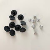 17mm - Jeans Buttons- Gunmetal Hardware