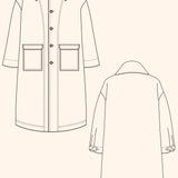 Darcy Coat - Pdf Sewing Pattern
