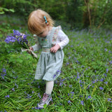 Two Stitches Patterns - Cleo Frill Pinafore Dress - Sewing Pattern for Childrenswear