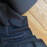 230 Washed Linen Fabric - Black
