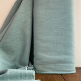 230 Washed Linen Fabric - Seafoam