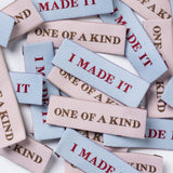 Little Rosy Cheeks - TEXTURED PASTELS - Sewing Labels Tags