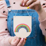 Cotton Clara - Rainbow Embroidery Board Kit