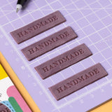 Little Rosy Cheeks - HANDMADE VELVET - Sewing Labels Tags