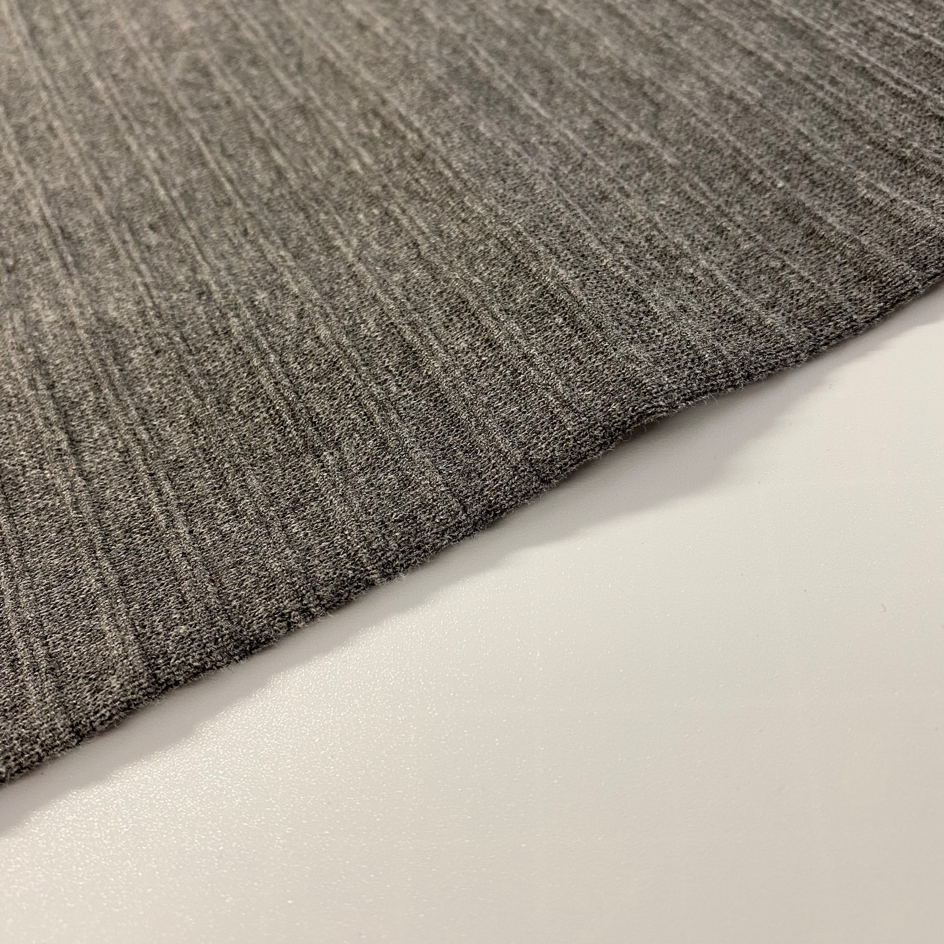 Dark Grey - Jersey Ribbing Fabric - Oeko-Tex-Standard 100 – Mill Creations