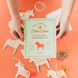 Cotton Clara - Dala Horses Embroidery Board Kit