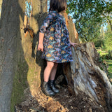 Two Stitches Patterns - Zara Smock Dress Sewing Pattern for Childrenswear