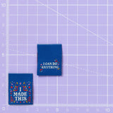 Little Rosy Cheeks - I MADE THIS - I CAN DO ANYTHING 2.0 Sewing Labels Tags