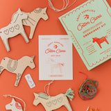 Cotton Clara - Dala Horses Embroidery Board Kit