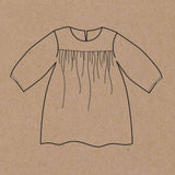 Two Stitches Patterns - Zara Smock Dress Sewing Pattern for Childrenswear