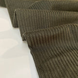 Olive 4.5 Wale Corduroy - Cotton Fabric - -END OF BOLT 70cm