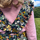 Two Stitches Patterns - Cleo Frill Pinafore Dress - Sewing Pattern for Childrenswear