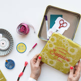 Cotton Clara - Embroidery Starter Kit Sewing Tin