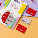 Little Rosy Cheeks - ME MADE / HANDMADE RIBBED  - Sewing Labels Tags