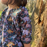 Two Stitches Patterns - Zara Smock Dress Sewing Pattern for Childrenswear