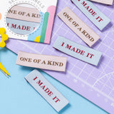 Little Rosy Cheeks - TEXTURED PASTELS - Sewing Labels Tags