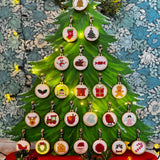 The Crafty Kit Company - Red Robin Mini Matchbox Christmas Cross Stitch Kit