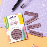 Little Rosy Cheeks - HANDMADE VELVET - Sewing Labels Tags