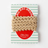 Cotton Clara - 4 x Metres of Ric Rac Trimming on Colourful Bobbin