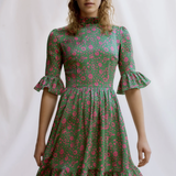 Buy the Alexa frill dress sewing pattern from Liberty Sewing Patterns.