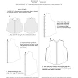 Anna Allen - Anthea Blouse & Dress - PDF Sewing Pattern