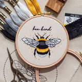 The Mindful Bumblebee - Embroidery Kit