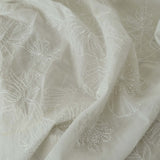 Atelier 27 - Embroidery Beaded Flowers - Cotton Fabric
