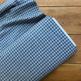 Brushed Flannel Gingham - Navy - Cotton Fabric