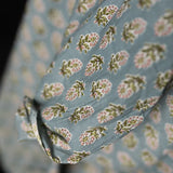 Merchant and Mills Phoebe Blues - Indian Cotton Fabric