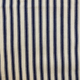 Navy Ticking - Cotton Fabric