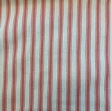 Pink Ticking - Cotton Fabric