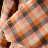 Jackson Check - Cotton Linen Fabric - Oeko-Tex Certified 100