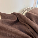 Capri Washed Linen - Brown